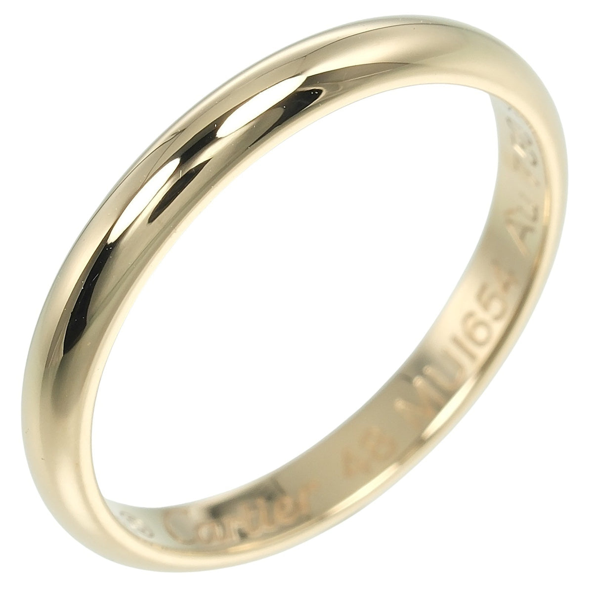 Cartier 1895 Wedding Band 18K Yellow Gold
