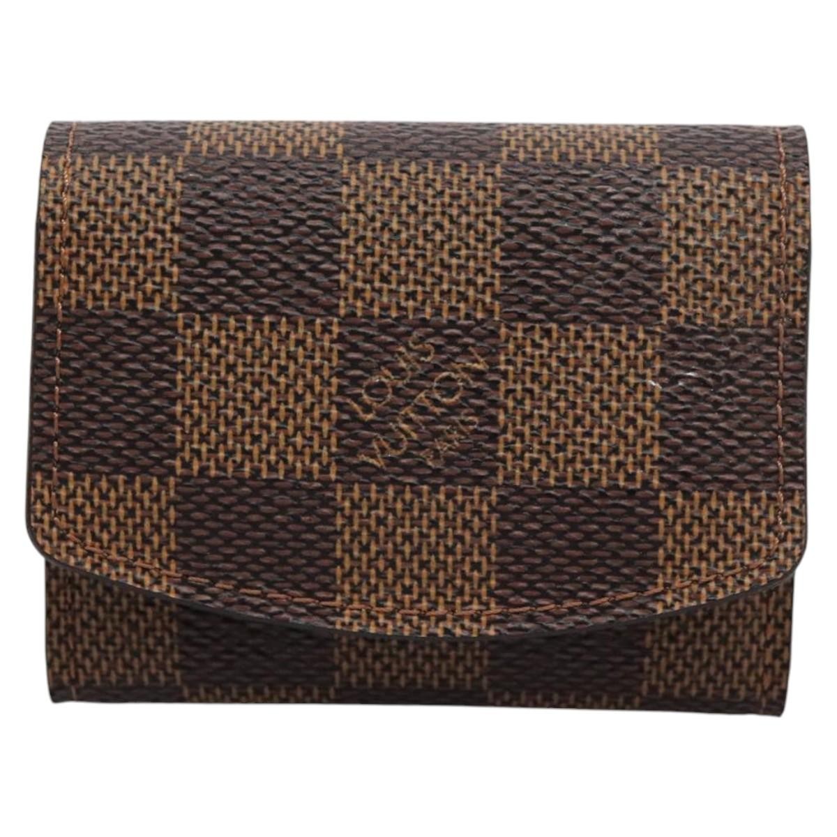 Louis Vuitton Cufflinks Case Damier