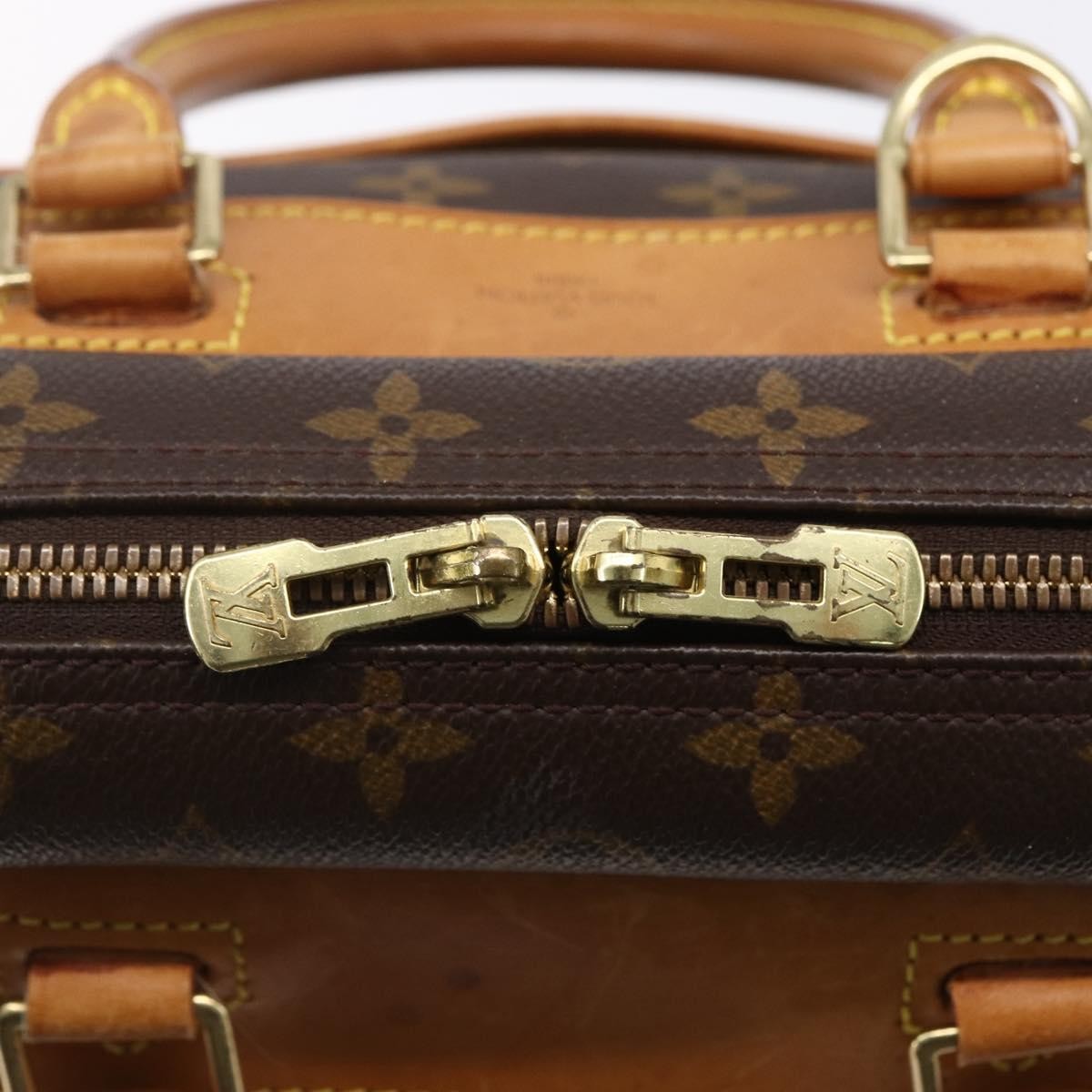 Louis Vuitton Deauville Handbag Monogram Canvas