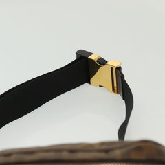 Fendi Mania Logo Waist Bag Zucca Coated Canvas