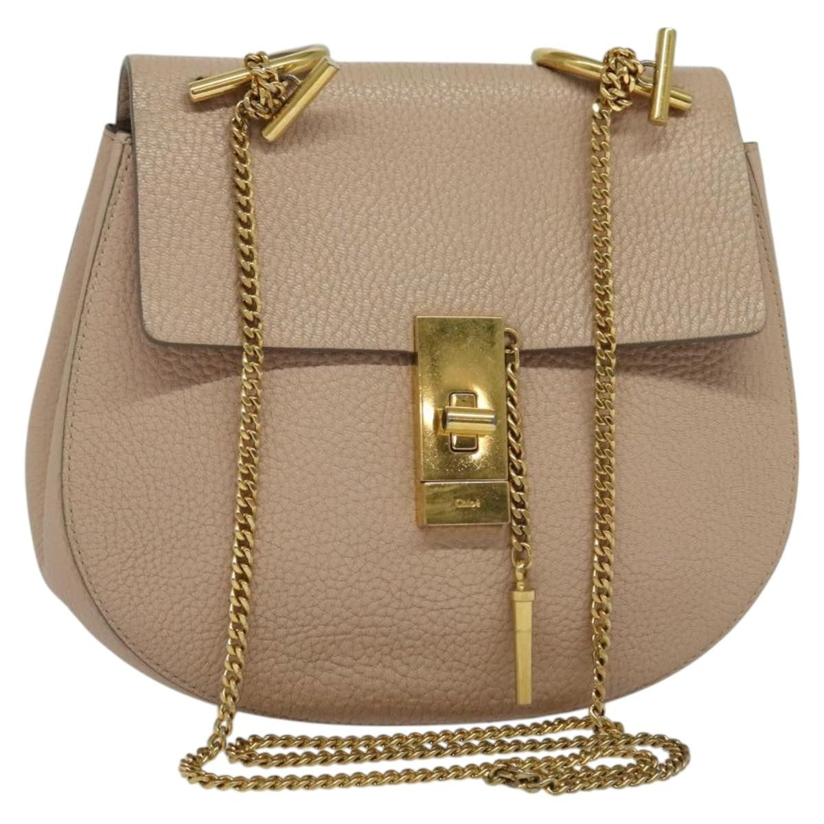 Chloe Drew Shoulder Bag Leather