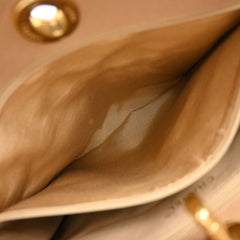 Chanel Vintage CC Lock Pocket Tote Quilted Caviar