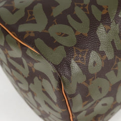 Louis Vuitton Speedy Handbag Limited Edition Monogram Graffiti