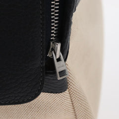 Hermes Sac de Transport pour Chiens Pet Dog Carrier Toile with Leather