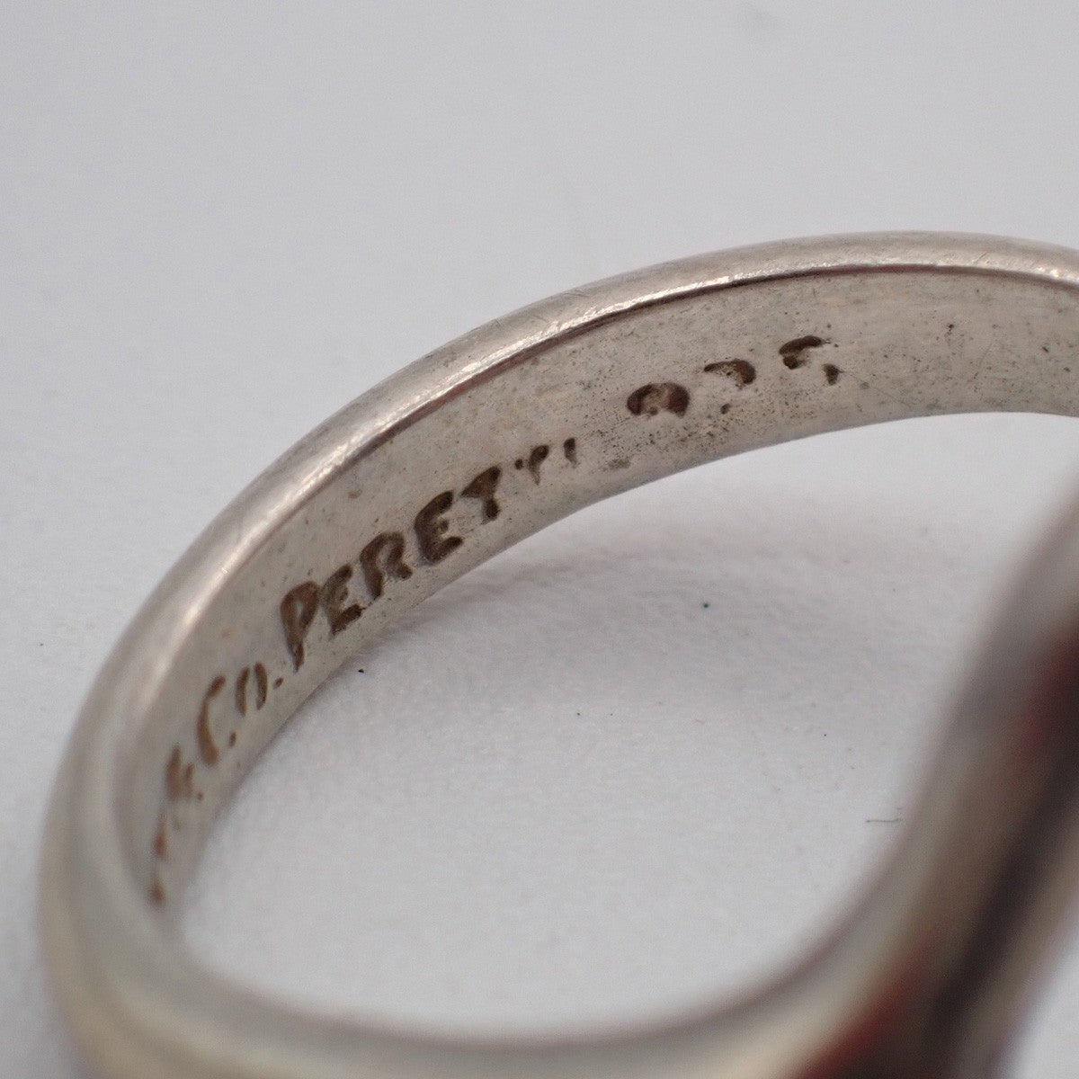 Tiffany & Co. Elsa Peretti Open Heart Ring Silver 925