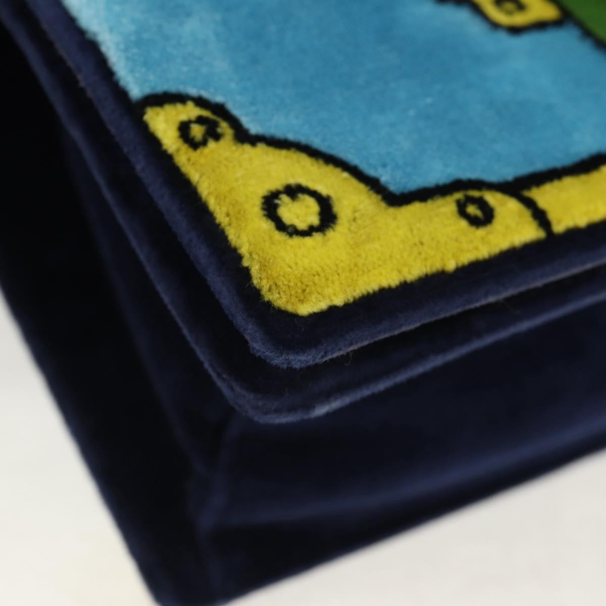 Prada Cahier Crossbody Bag Printed Velvet