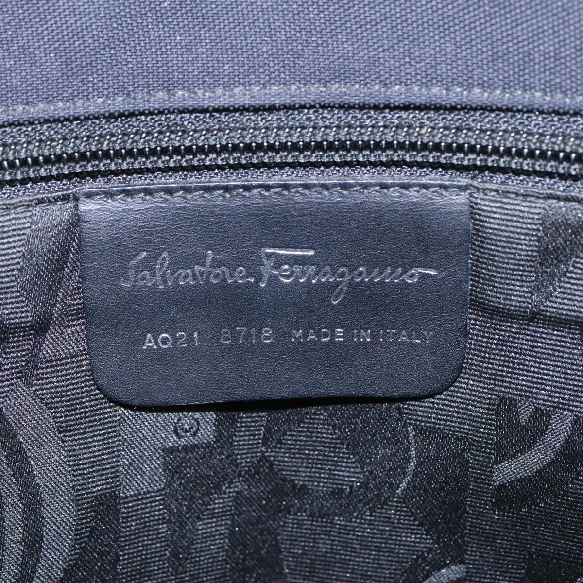 Salvatore Ferragamo Vala Shoulder Bag Canvas