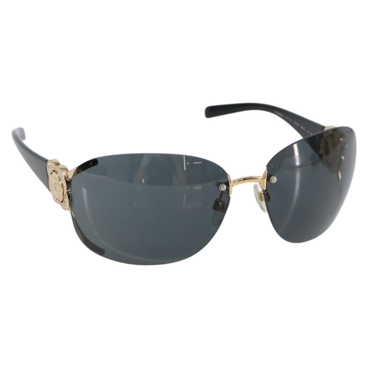 Chanel Logo CC Sunglasses Plastic