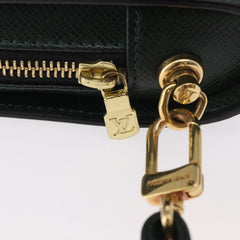 Louis Vuitton Pochette Baikal Clutch Taiga Leather