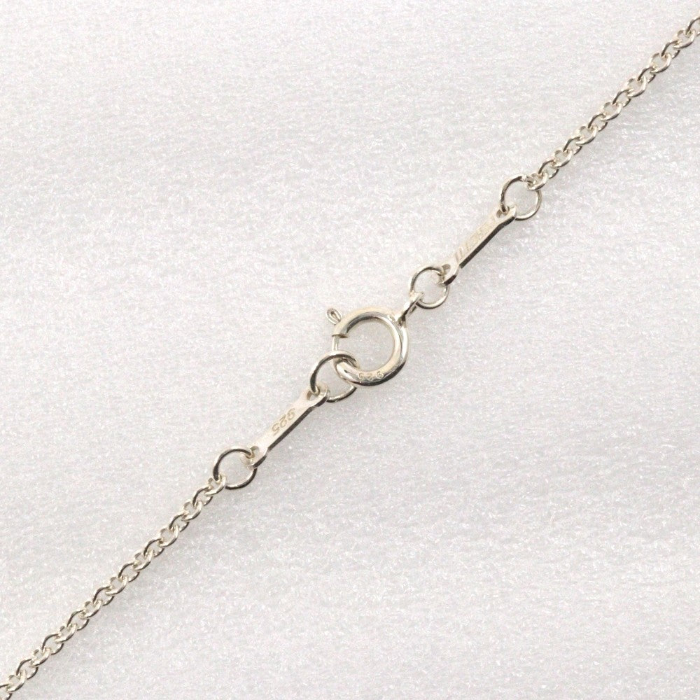 Tiffany & Co. Elsa Peretti Open Heart Pendant Necklace Sterling Silver