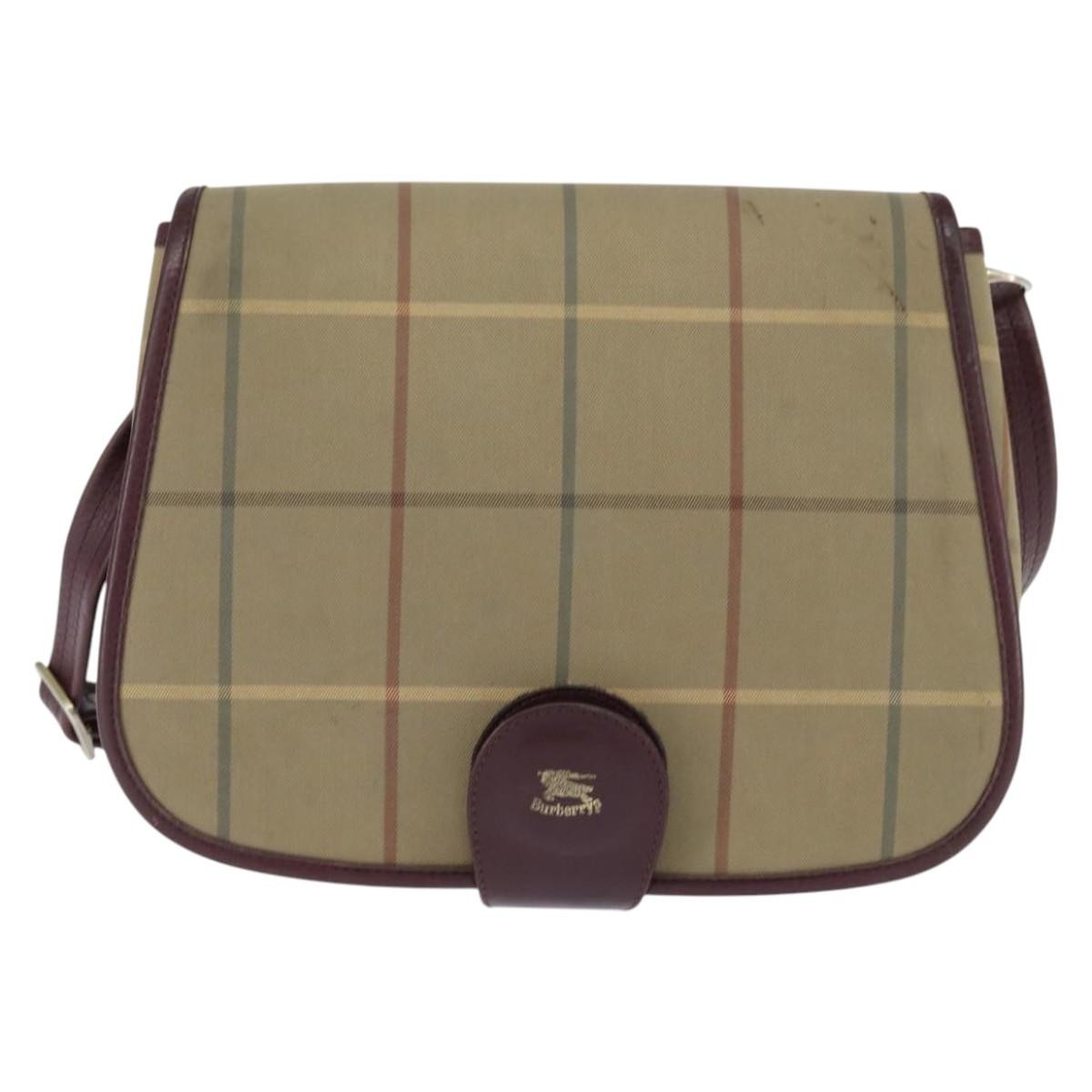 Burberry Nova check Shoulder bag Canvas
