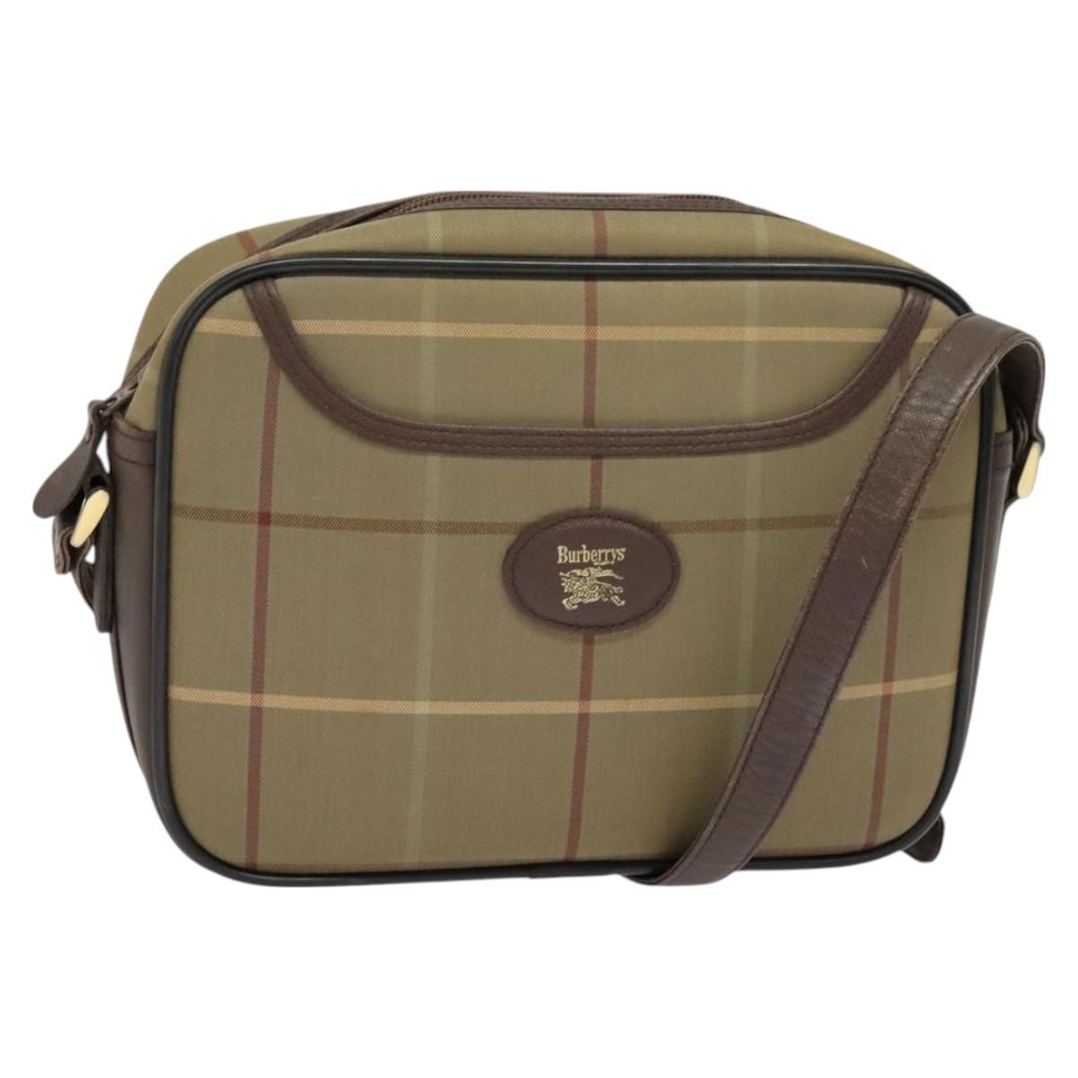 Burberry Nova check Shoulder bag Canvas