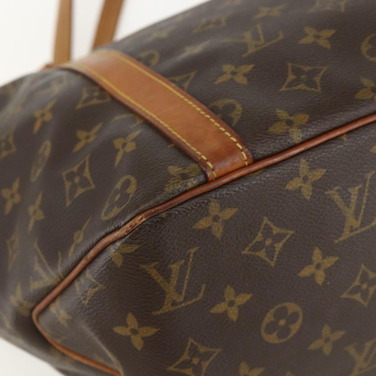 Louis Vuitton Shopping Sac Handbag Monogram Canvas