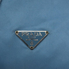 Prada Drawstring Wristlet Bucket Bag Tessuto