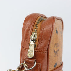 MCM Visetos Shoulder bag Canvas and Leather