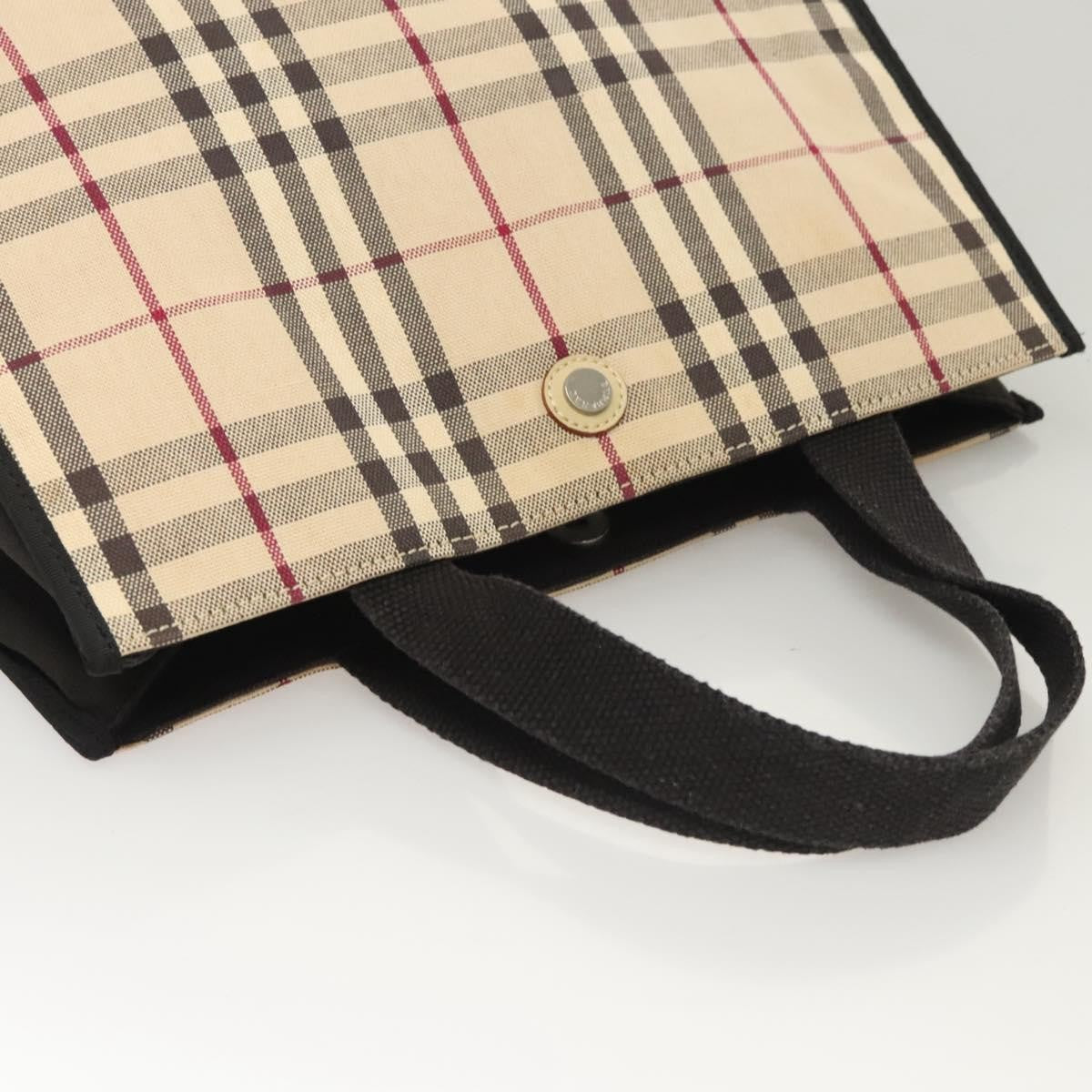 Burberry Nova Check Tote canvas check pattern