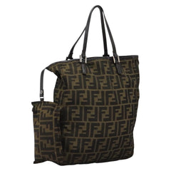 Fendi Open Shopping Tote Zucca Canvas