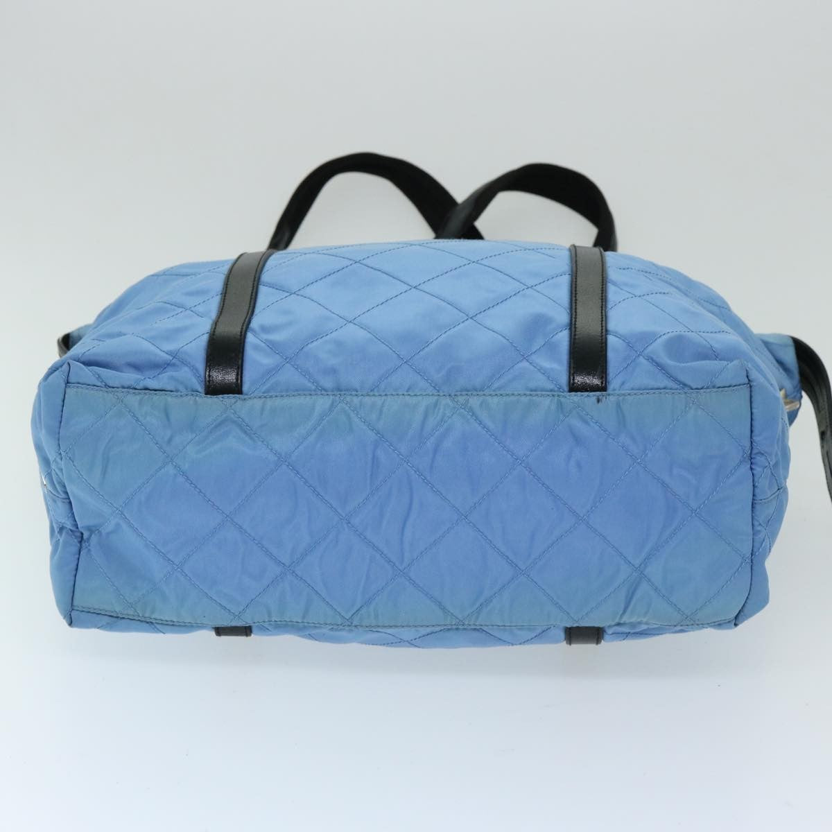 Prada Vintage Zip Tote Tessuto