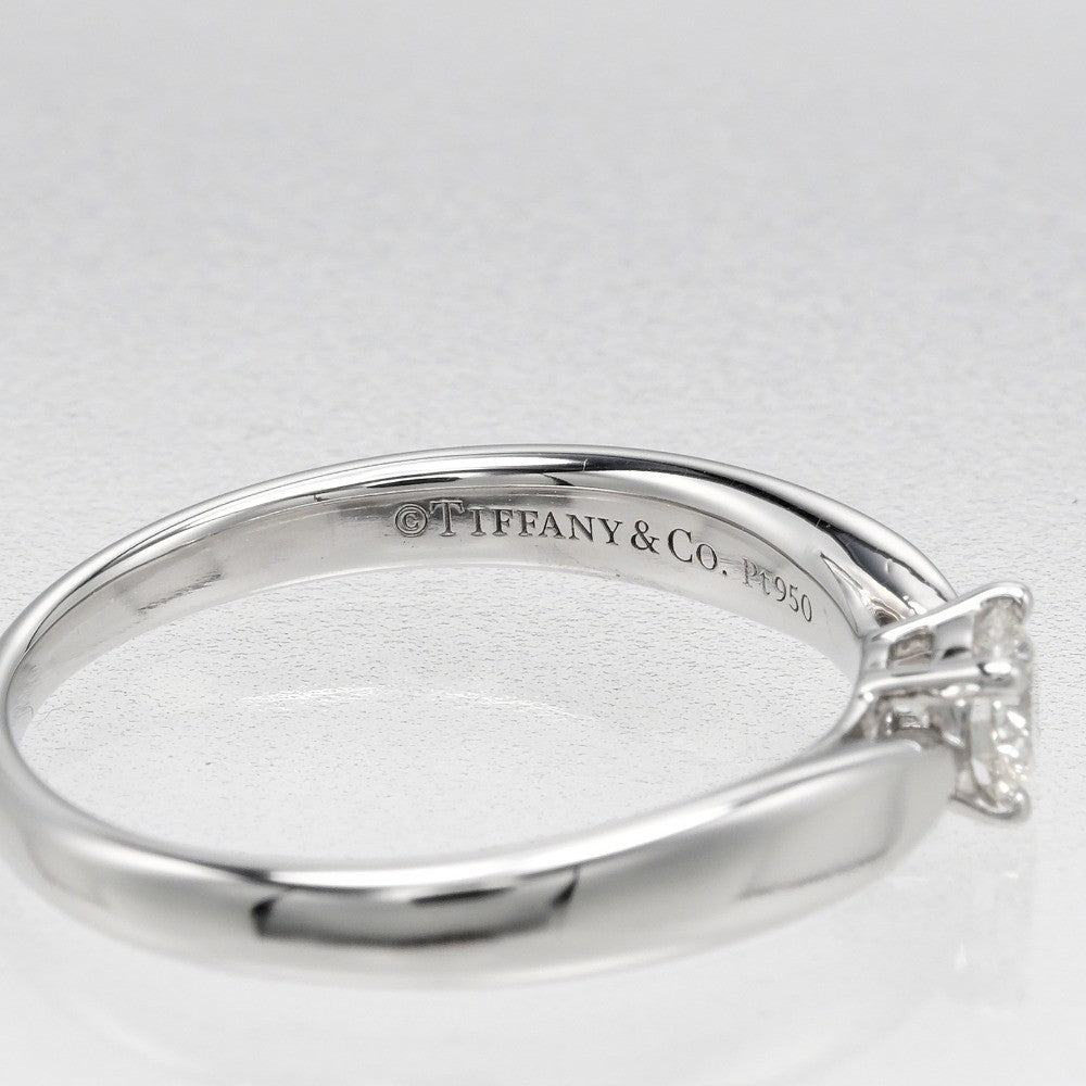 Tiffany & Co. Harmony Solitaire Ring Platinum with RBC Diamond