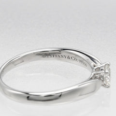 Tiffany & Co. Harmony Solitaire Ring Platinum with RBC Diamond