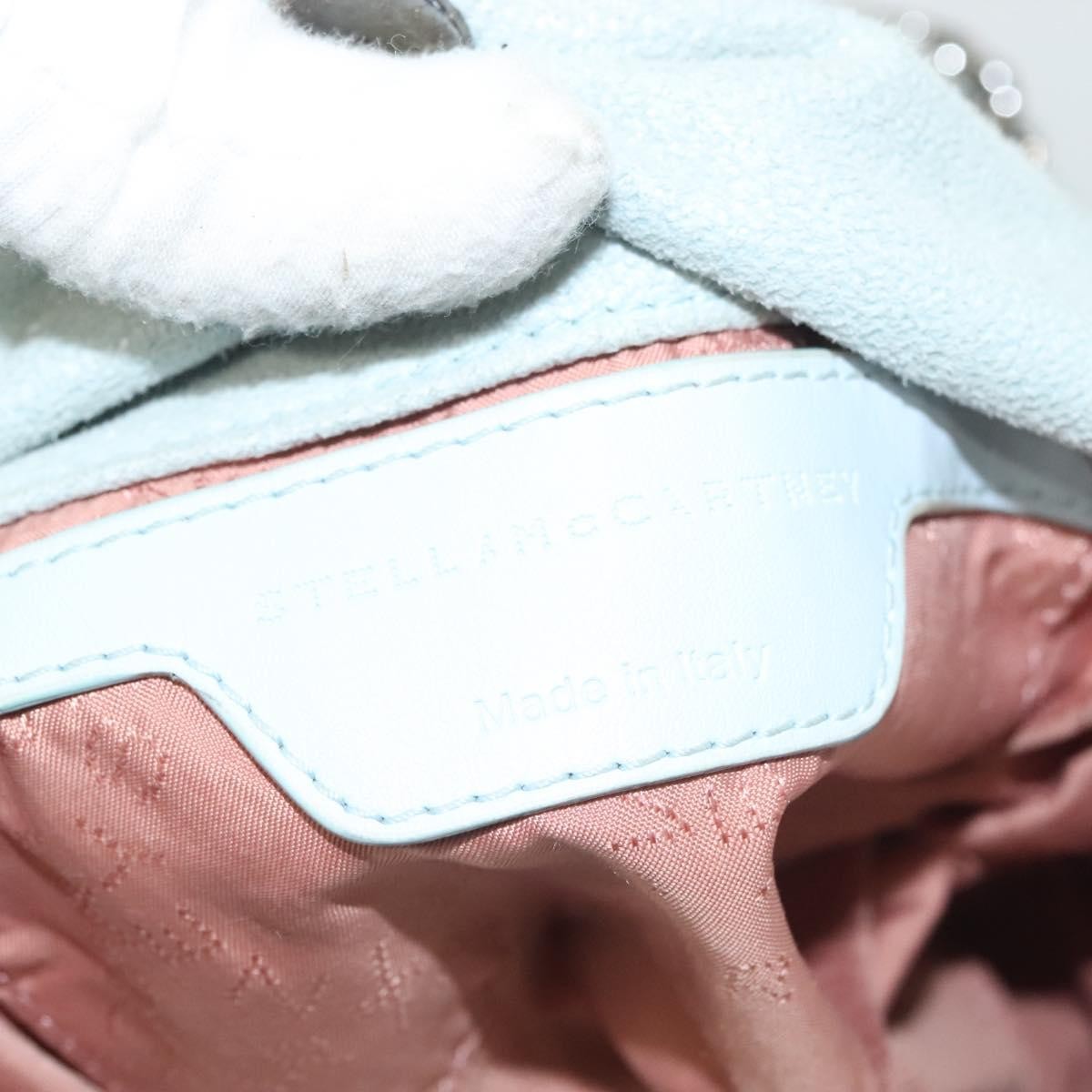 Stella McCartney Falabella Fold Over Crossbody Bag Suede