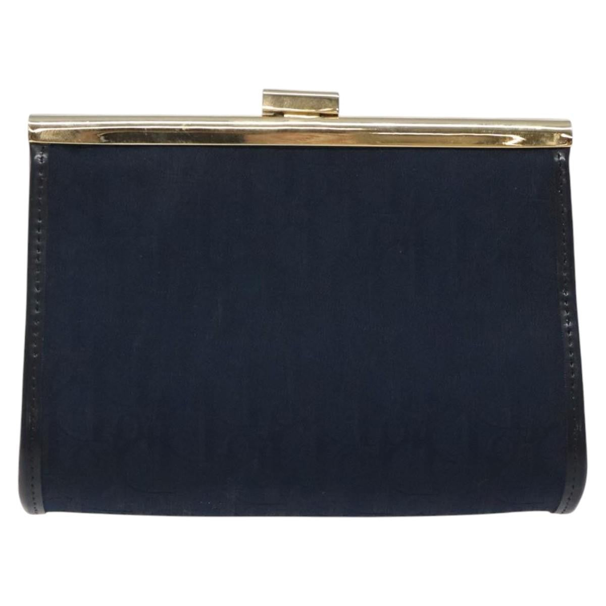 Christian Dior Vintage Trotter Pouch Canvas
