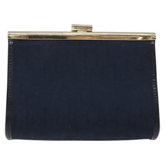 Christian Dior Vintage Trotter Pouch Canvas