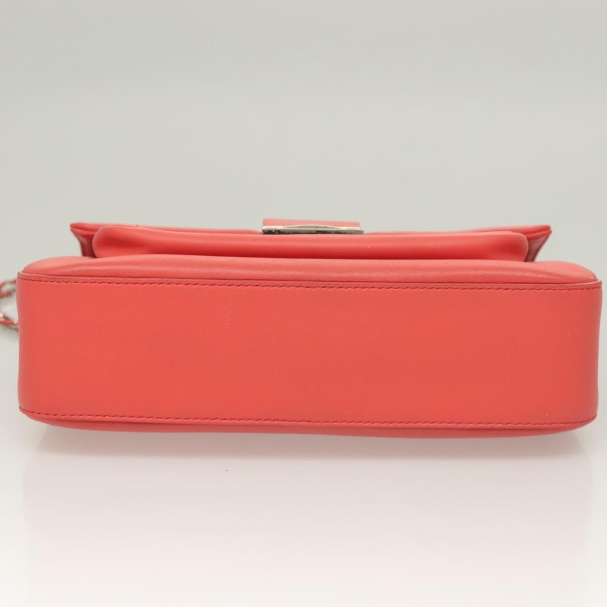 Fendi Be Baguette Flap Bag Leather