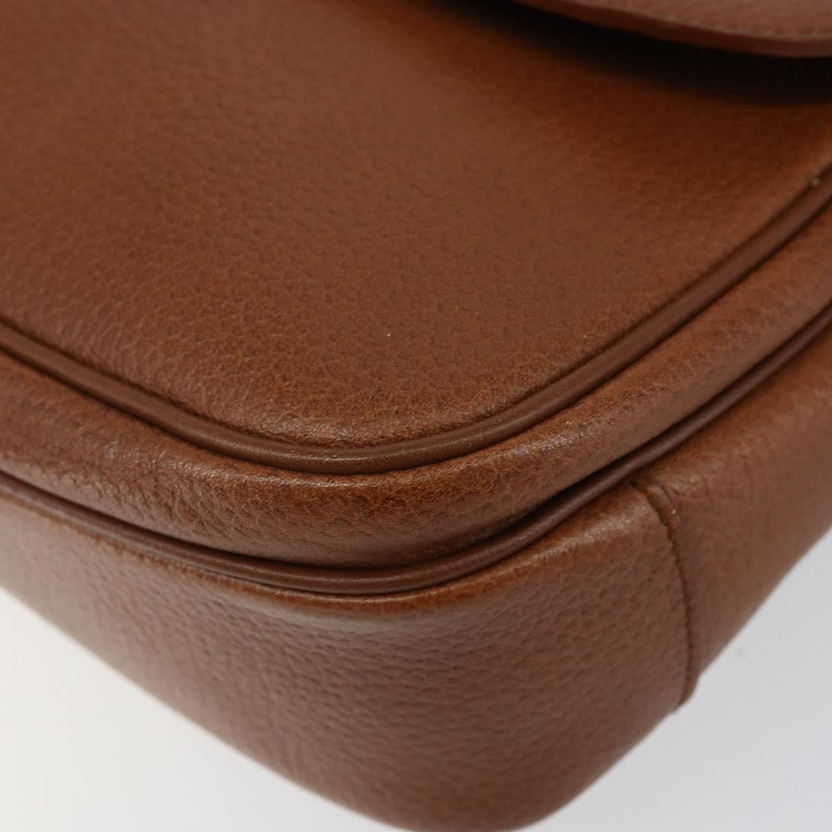 Burberry Flap Shoulder Bag Leather