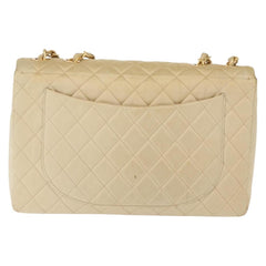 Chanel Vintage Classic Single Flap Bag Silk