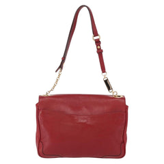 Salvatore Ferragamo Gancini Shoulder Bag Leather