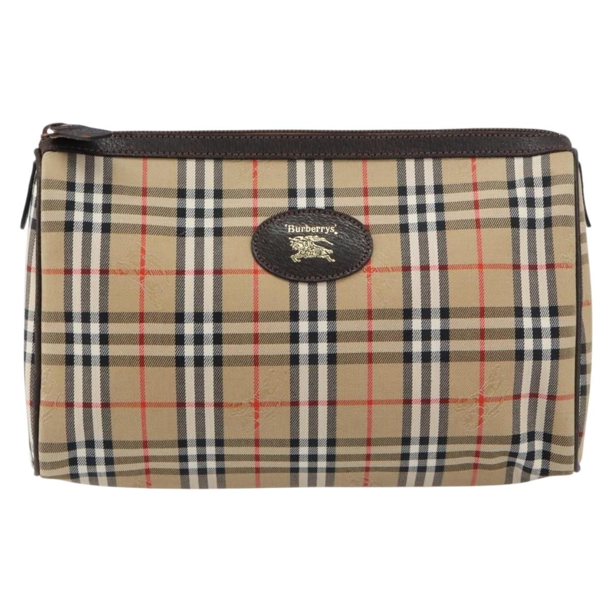 Burberry Nova check Pochette Canvas