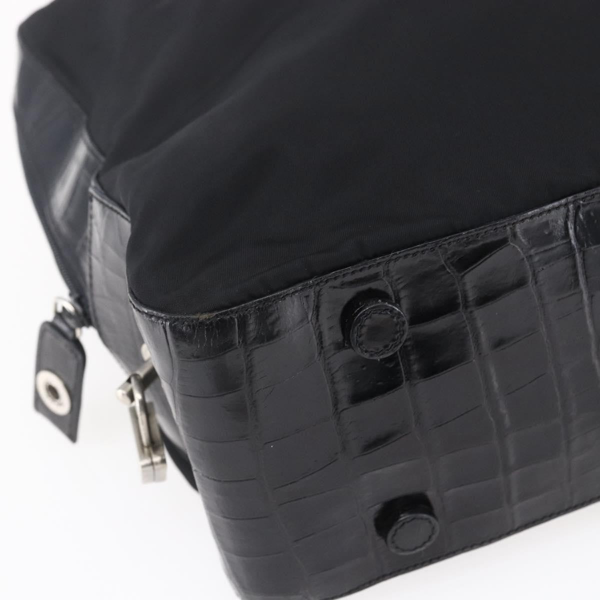 Prada Vintage Shoulder Bag Nylon and Leather