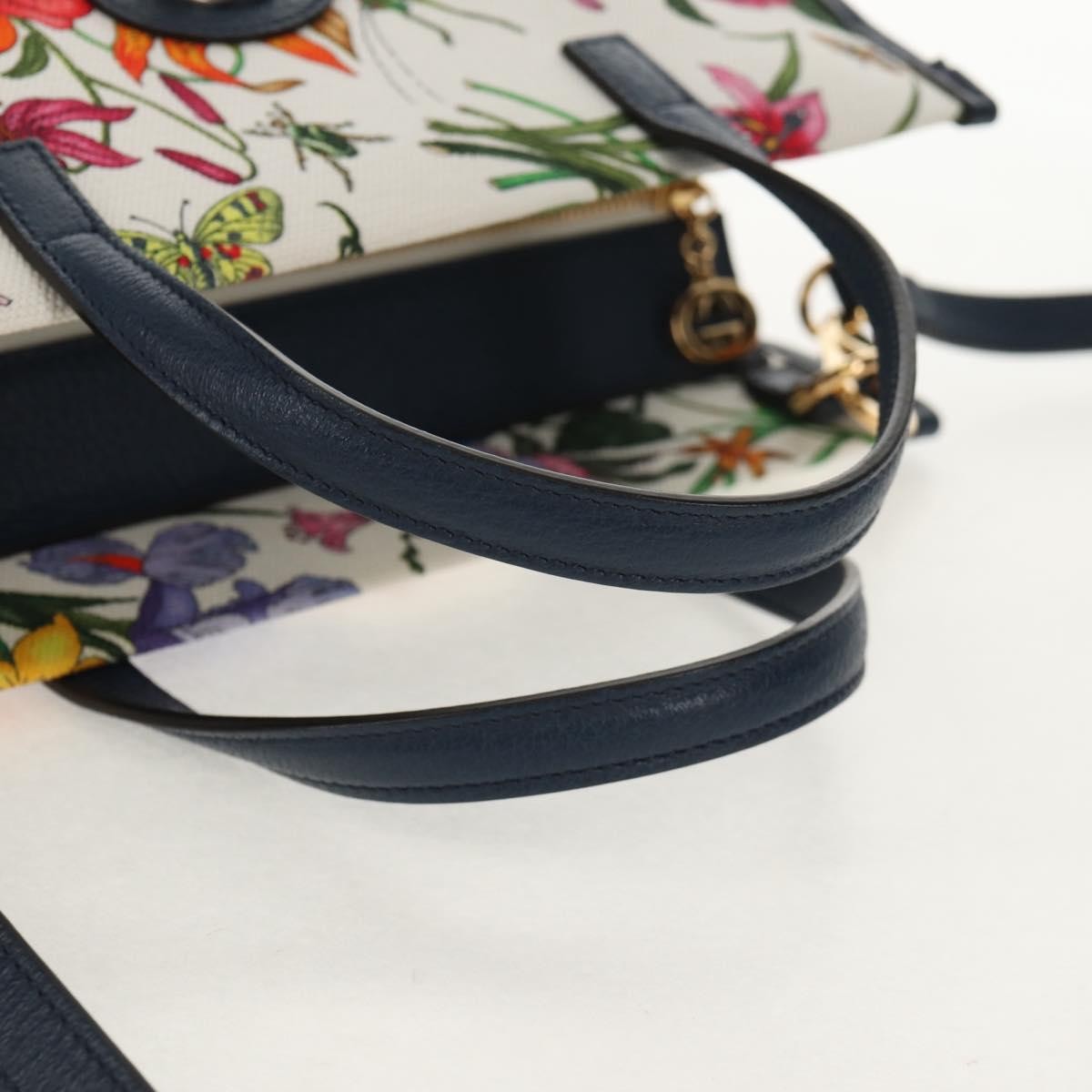 Prada Floral Open Tote Printed Denim