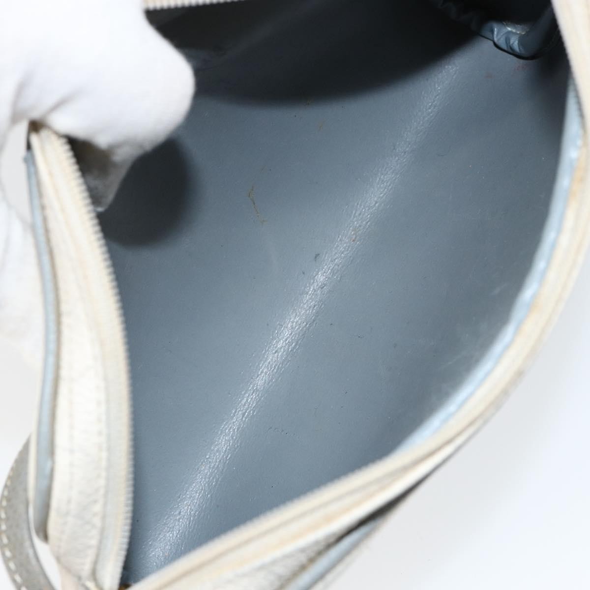 Christian Dior Vintage Honeycomb Shoulder Bag Canvas