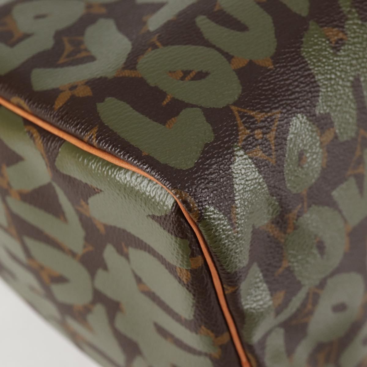 Louis Vuitton Speedy Handbag Limited Edition Monogram Graffiti