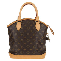 Louis Vuitton Lockit Handbag Monogram Canvas