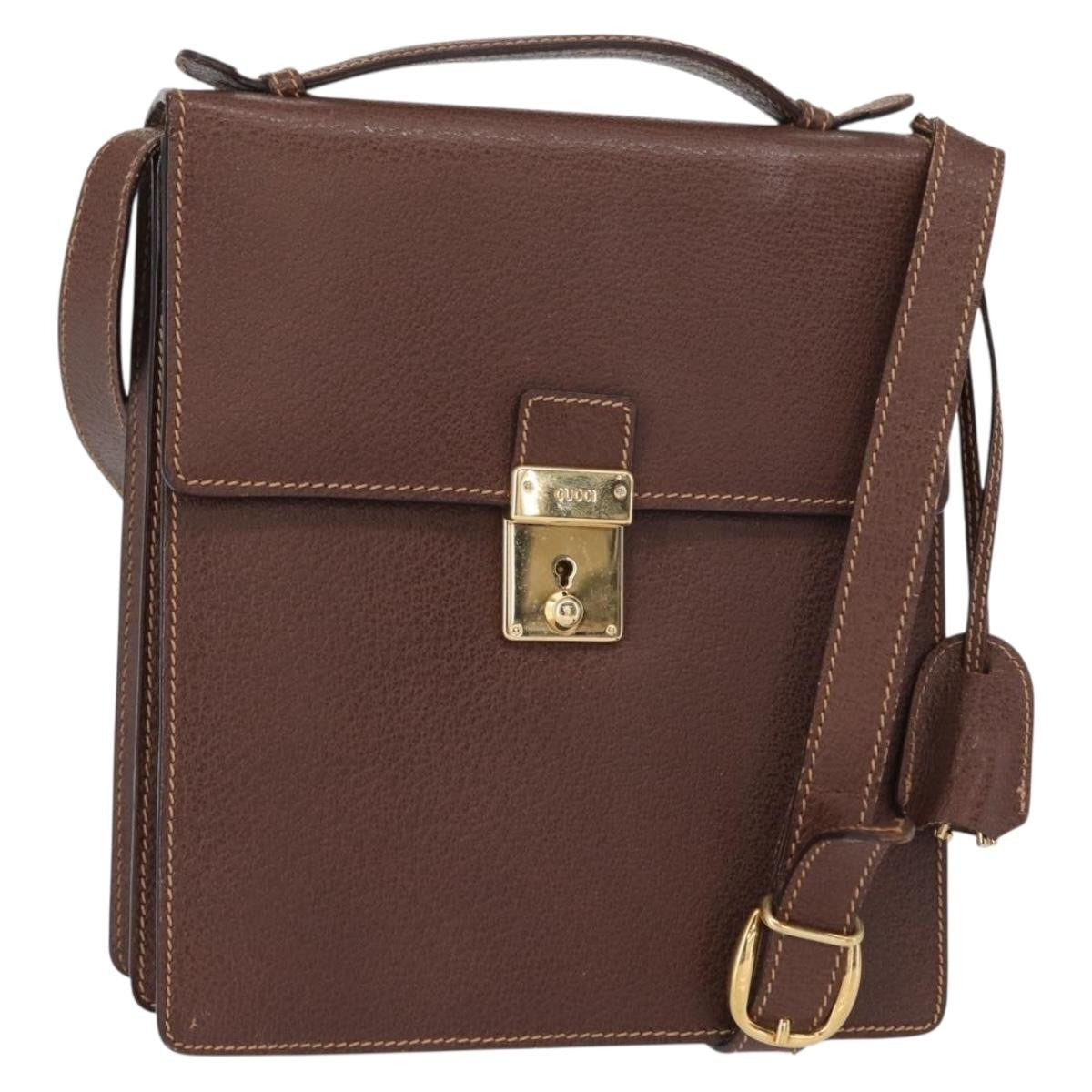 Gucci Vintage Shoulder Bag Leather