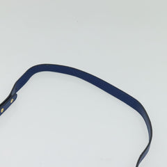 Celine Vintage Circle Logo Crossbody Bag Leather