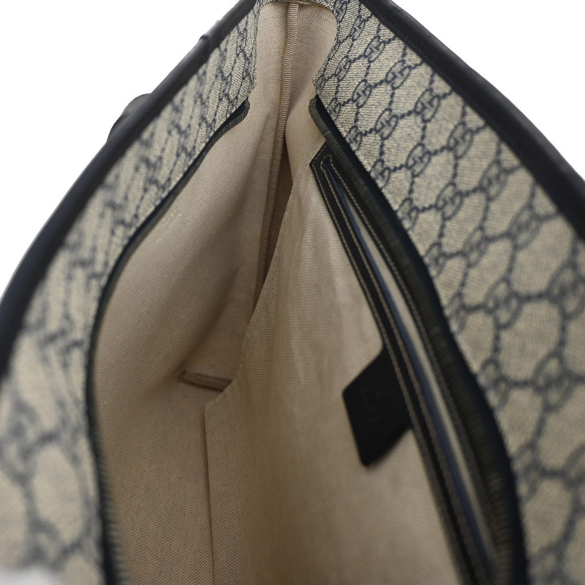 Gucci Plus Tote GG Coated Canvas with Leather