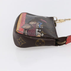 Louis Vuitton Pochette Accessoires Limited Edition Christmas Animation Monogram Canvas