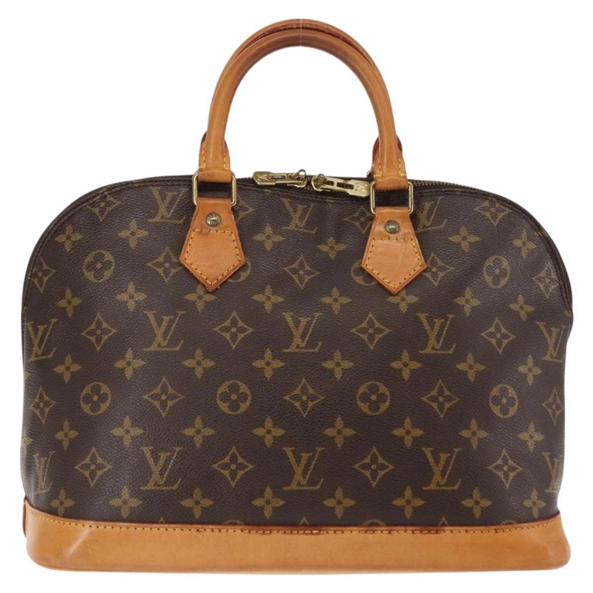 Louis Vuitton Alma Handbag Monogram Canvas
