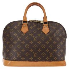 Louis Vuitton Alma Handbag Monogram Canvas