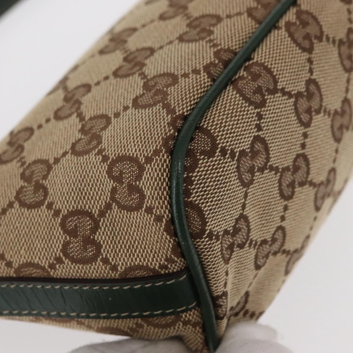 Gucci Vintage Boat Pochette GG Canvas