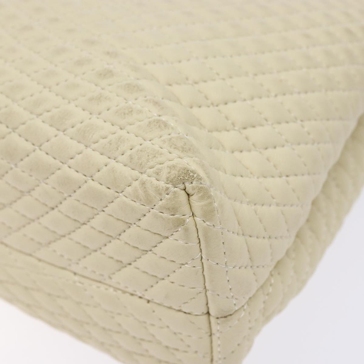 Bally Vintage Flap Handbag Quilted Leather