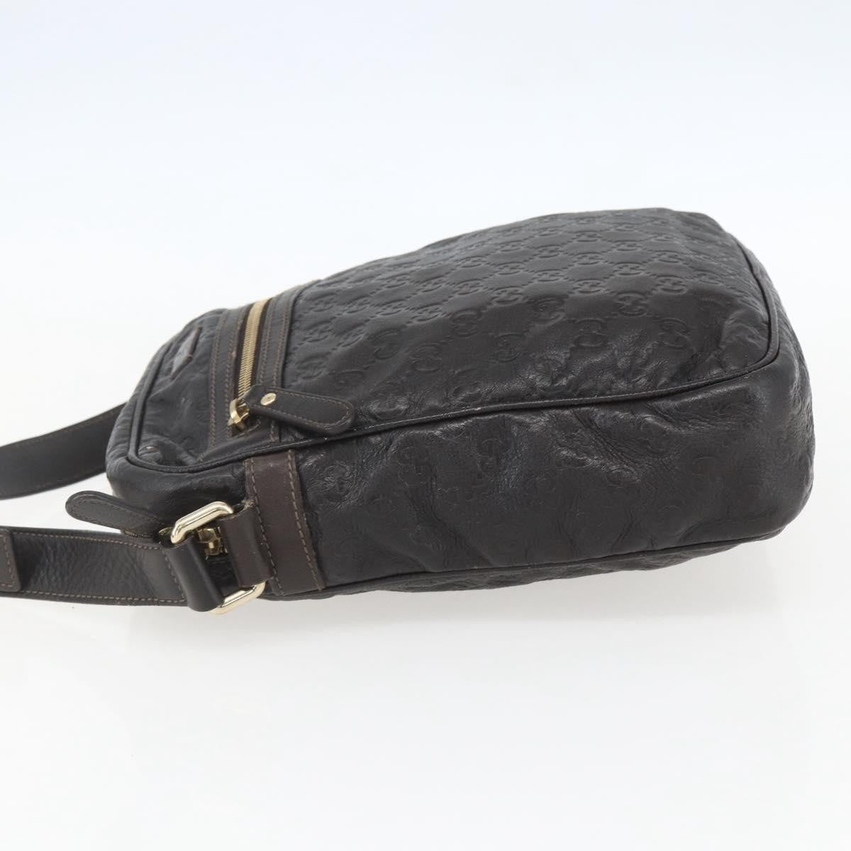 Gucci Front Zip Messenger Guccissima Leather