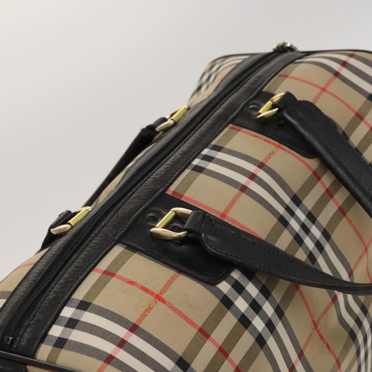 Burberry Nova check boston bag Canvas