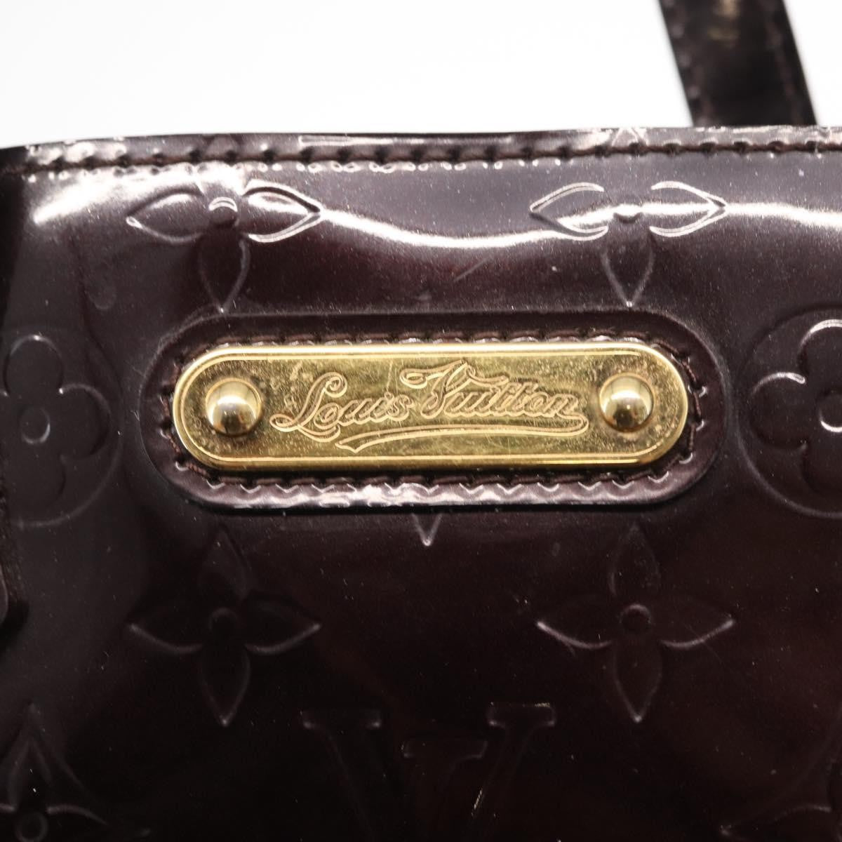 Louis Vuitton Wilshire Handbag Monogram Vernis