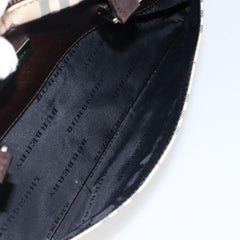 Burberry Nova Check Tote Canvas and Leather