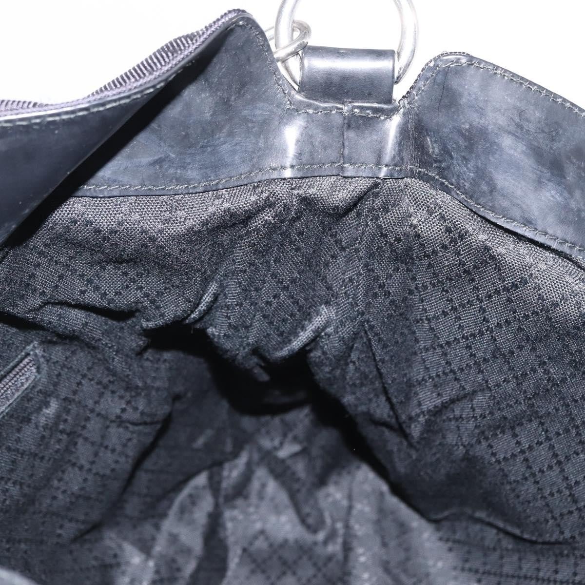 Gucci Vintage Bamboo Shoulder Bag Nylon